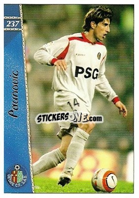 Sticker Paunovic - Las Fichas De La Liga 2006-2007 - Mundicromo