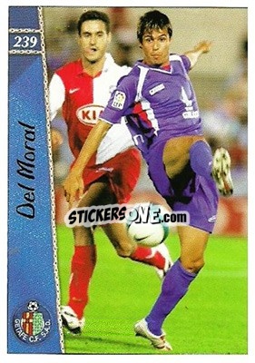 Sticker Del Moral - Las Fichas De La Liga 2006-2007 - Mundicromo