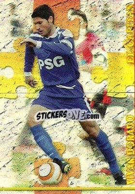 Sticker Vivar Dorado - Las Fichas De La Liga 2006-2007 - Mundicromo