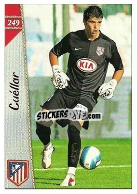 Sticker Cuellar - Las Fichas De La Liga 2006-2007 - Mundicromo