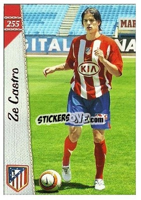 Cromo Ze Castro - Las Fichas De La Liga 2006-2007 n. 255 - Mundicromo