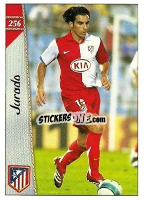 Sticker Jose Jurado - Las Fichas De La Liga 2006-2007 n. 256 - Mundicromo