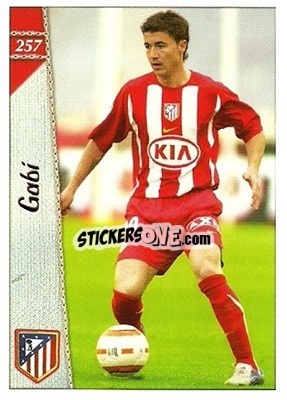 Sticker Gabi - Las Fichas De La Liga 2006-2007 - Mundicromo