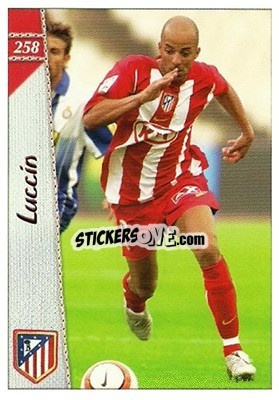 Figurina Luccin - Las Fichas De La Liga 2006-2007 - Mundicromo