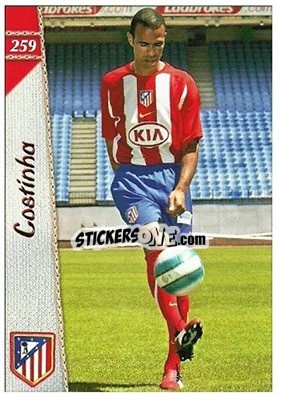 Sticker Costinha - Las Fichas De La Liga 2006-2007 n. 259 - Mundicromo