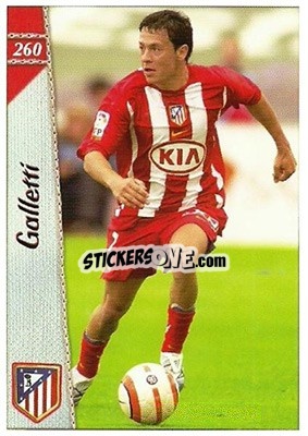 Figurina Galletti - Las Fichas De La Liga 2006-2007 - Mundicromo