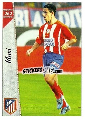 Sticker Maxi Rodriguez - Las Fichas De La Liga 2006-2007 - Mundicromo