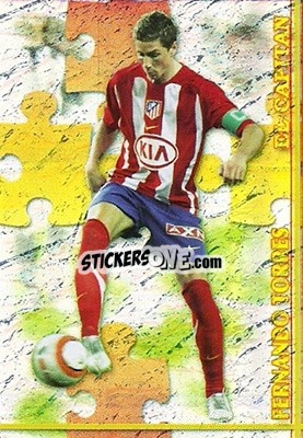 Sticker Fernando Torres - Las Fichas De La Liga 2006-2007 n. 269 - Mundicromo