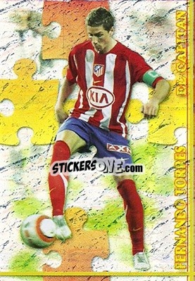 Figurina Fernando Torres - Las Fichas De La Liga 2006-2007 - Mundicromo