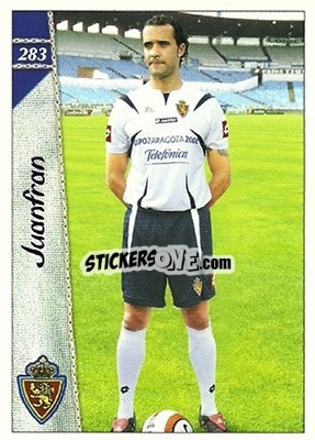 Sticker Juanfran - Las Fichas De La Liga 2006-2007 - Mundicromo