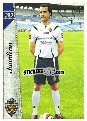 Sticker Juanfran - Las Fichas De La Liga 2006-2007 n. 283 - Mundicromo