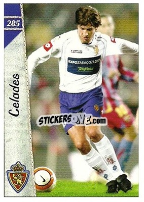 Sticker Celades - Las Fichas De La Liga 2006-2007 - Mundicromo
