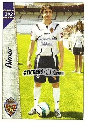 Cromo Aimar - Las Fichas De La Liga 2006-2007 - Mundicromo