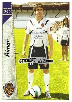 Sticker Aimar - Las Fichas De La Liga 2006-2007 - Mundicromo