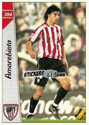 Sticker Amorebieta - Las Fichas De La Liga 2006-2007 - Mundicromo