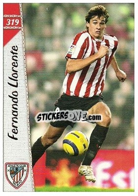 Figurina Fernando Llorente - Las Fichas De La Liga 2006-2007 - Mundicromo