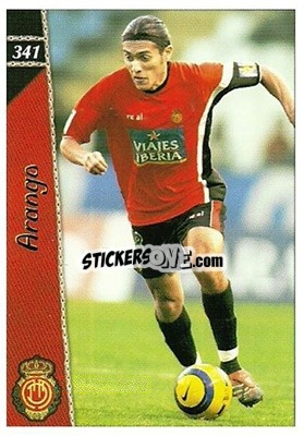 Sticker Arango - Las Fichas De La Liga 2006-2007 n. 341 - Mundicromo