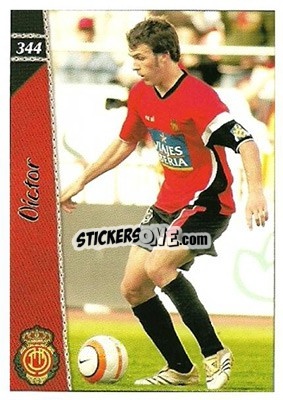 Sticker Victor - Las Fichas De La Liga 2006-2007 - Mundicromo