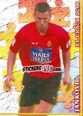 Cromo Jankovic - Las Fichas De La Liga 2006-2007 - Mundicromo