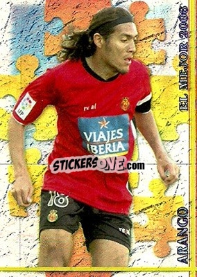 Sticker Arango - Las Fichas De La Liga 2006-2007 - Mundicromo