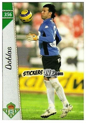 Cromo Doblas - Las Fichas De La Liga 2006-2007 - Mundicromo