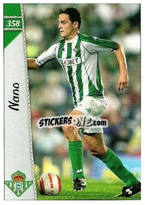 Sticker Nano - Las Fichas De La Liga 2006-2007 - Mundicromo