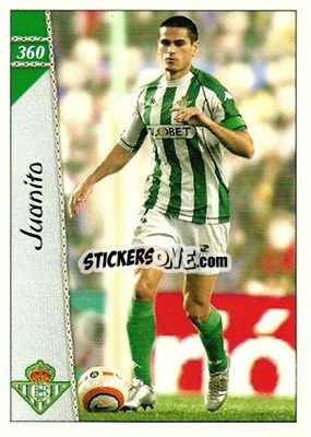Sticker Juanito - Las Fichas De La Liga 2006-2007 n. 360 - Mundicromo
