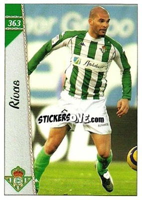 Sticker Rivas - Las Fichas De La Liga 2006-2007 - Mundicromo
