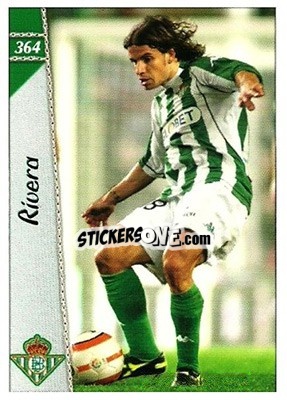 Cromo Rivera - Las Fichas De La Liga 2006-2007 - Mundicromo