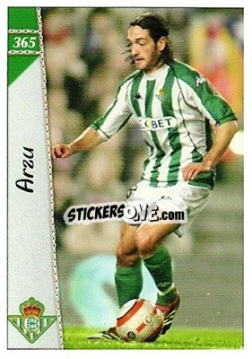 Sticker Arzu - Las Fichas De La Liga 2006-2007 - Mundicromo