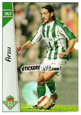 Cromo Arzu - Las Fichas De La Liga 2006-2007 - Mundicromo