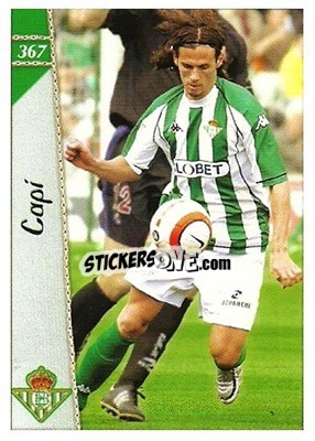 Sticker Capi - Las Fichas De La Liga 2006-2007 n. 367 - Mundicromo