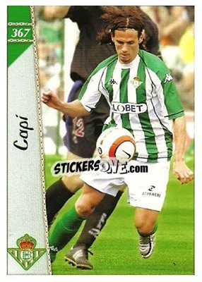 Figurina Capi - Las Fichas De La Liga 2006-2007 - Mundicromo