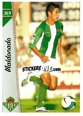 Sticker Maldonado - Las Fichas De La Liga 2006-2007 n. 369 - Mundicromo