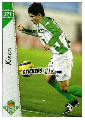 Cromo Xisco - Las Fichas De La Liga 2006-2007 - Mundicromo