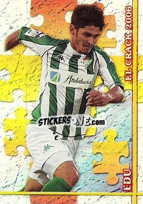 Sticker Edu - Las Fichas De La Liga 2006-2007 - Mundicromo