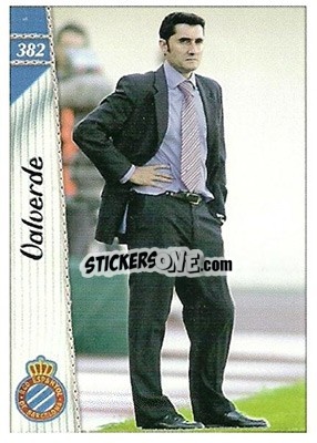 Sticker Valverde - Las Fichas De La Liga 2006-2007 - Mundicromo