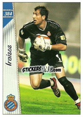 Sticker Iraizoz - Las Fichas De La Liga 2006-2007 - Mundicromo