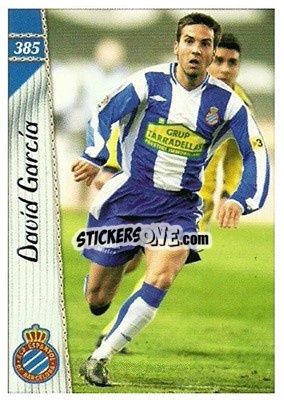 Figurina David Garcia - Las Fichas De La Liga 2006-2007 - Mundicromo