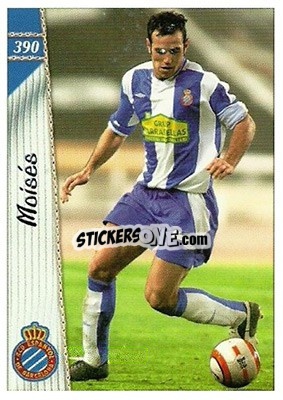 Sticker Moisés - Las Fichas De La Liga 2006-2007 - Mundicromo