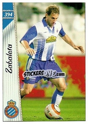 Cromo Zabaleta - Las Fichas De La Liga 2006-2007 - Mundicromo
