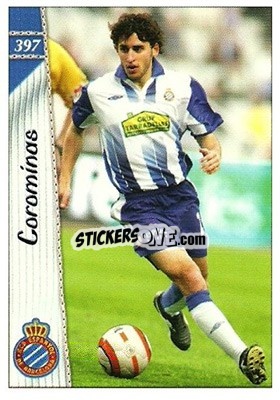 Cromo Corominas - Las Fichas De La Liga 2006-2007 - Mundicromo