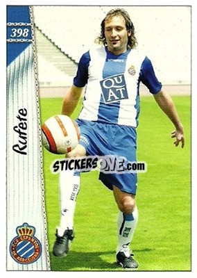 Sticker Rufete - Las Fichas De La Liga 2006-2007 - Mundicromo