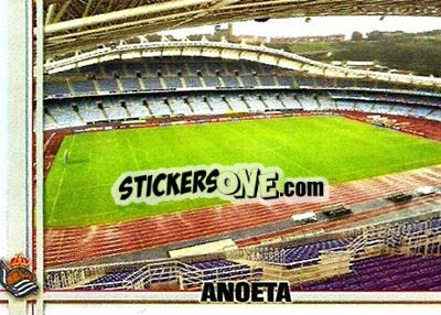 Cromo Anoeta - Las Fichas De La Liga 2006-2007 - Mundicromo