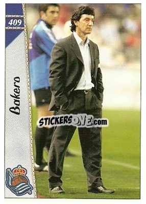 Sticker Jose Mari Bakero - Las Fichas De La Liga 2006-2007 - Mundicromo