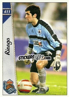 Cromo Riesgo - Las Fichas De La Liga 2006-2007 - Mundicromo