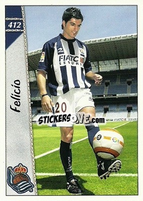 Sticker Felicio - Las Fichas De La Liga 2006-2007 n. 412 - Mundicromo