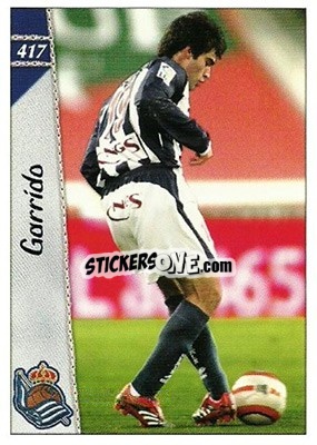 Cromo Garrido - Las Fichas De La Liga 2006-2007 - Mundicromo