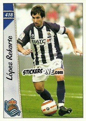 Cromo Lopez Rekarte - Las Fichas De La Liga 2006-2007 n. 418 - Mundicromo