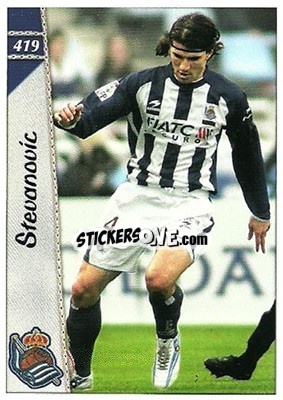 Sticker Stevanovic - Las Fichas De La Liga 2006-2007 - Mundicromo